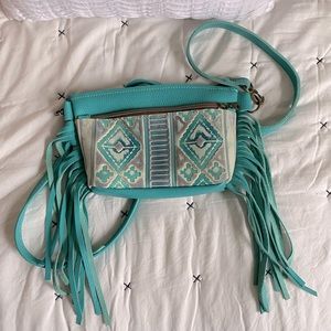DCD Dancing Cactus Design Miss Kitty Leather New Purse Crossbody